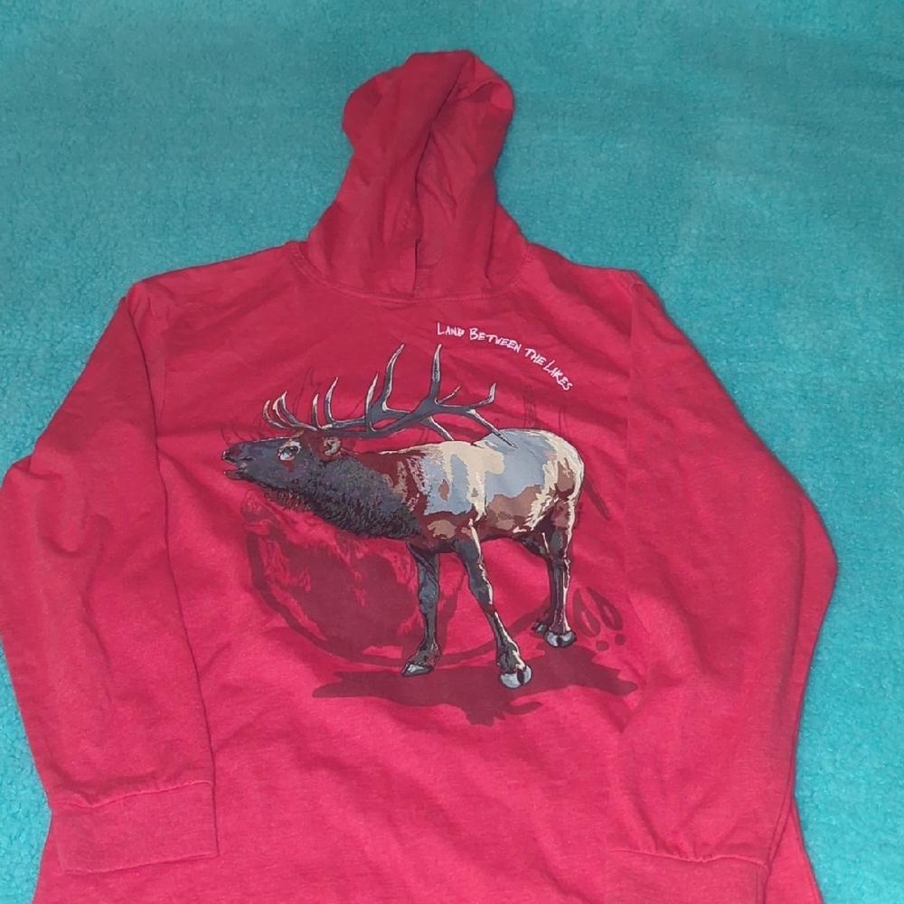 Sale! Bundle 4 items For $5 Red Graphic Hoodie Sweater